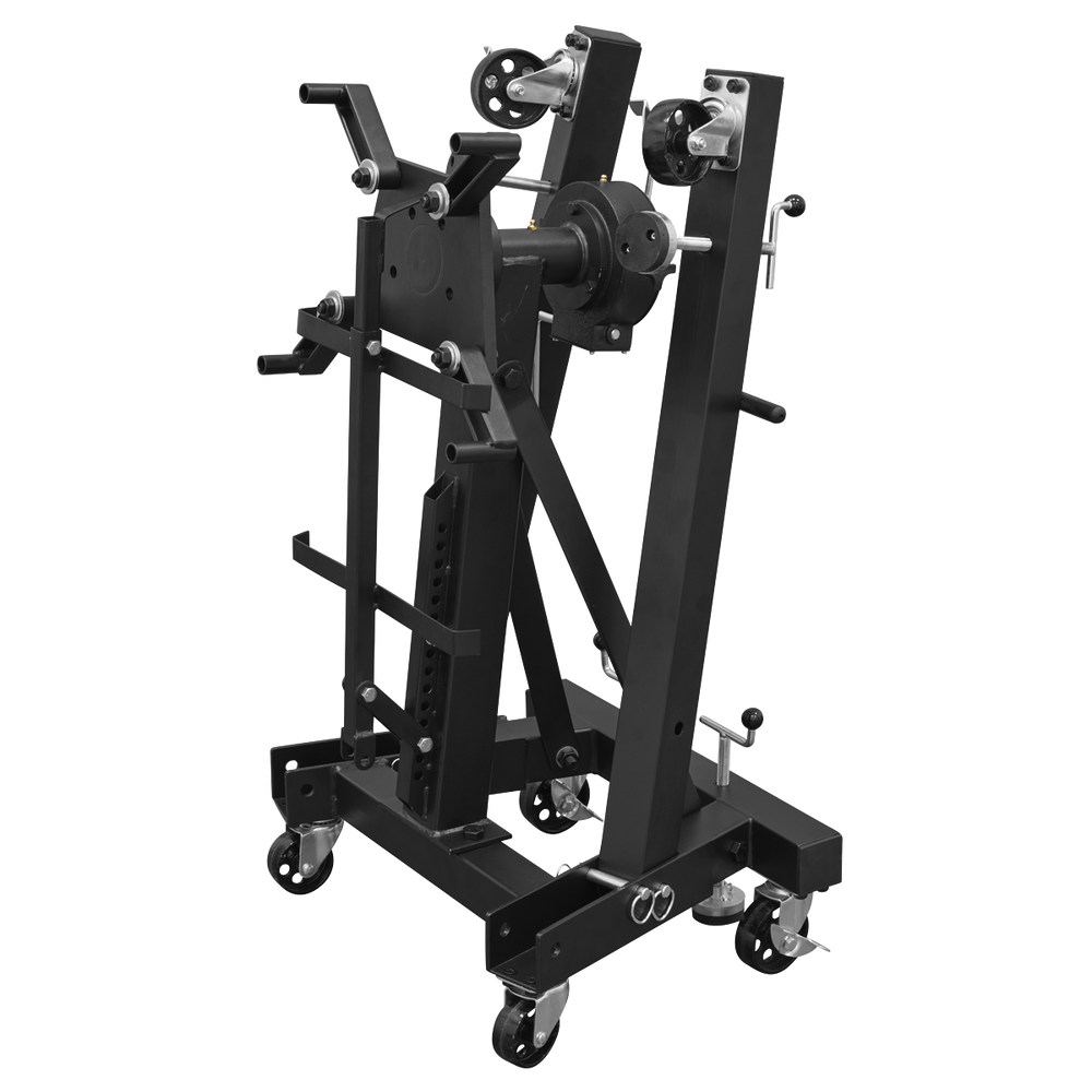 Sealey ES680DS Viking Folding 360º Rotating Engine Stand with Geared Handle & Drain Pan - additional view 10
