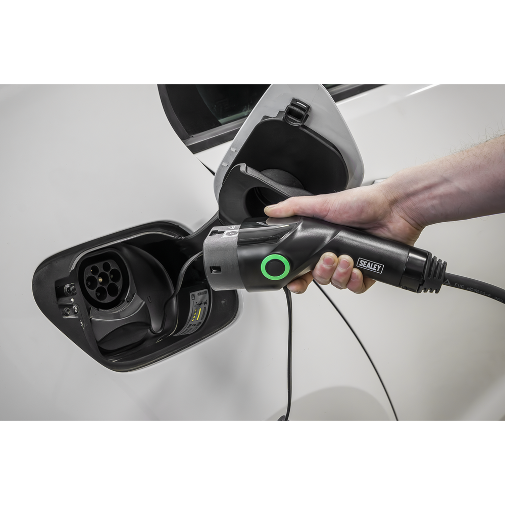 Sealey EVAC2 5m Adjustable (3.5kW) Type 2 to UK 3-Pin Plug Portable EV Charger - additional view 6