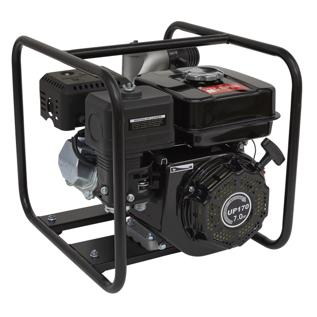 Sealey EWP050 Petrol Powered Water Pump 50mm 7hp 4-Stroke Engine