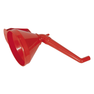 Sealey F16 Fixed Offset Spout Funnel with Filter 160mm - Medium - additional view 2