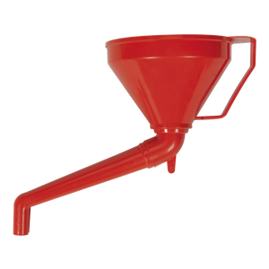 Sealey F16 Fixed Offset Spout Funnel with Filter 160mm - Medium - additional view 3