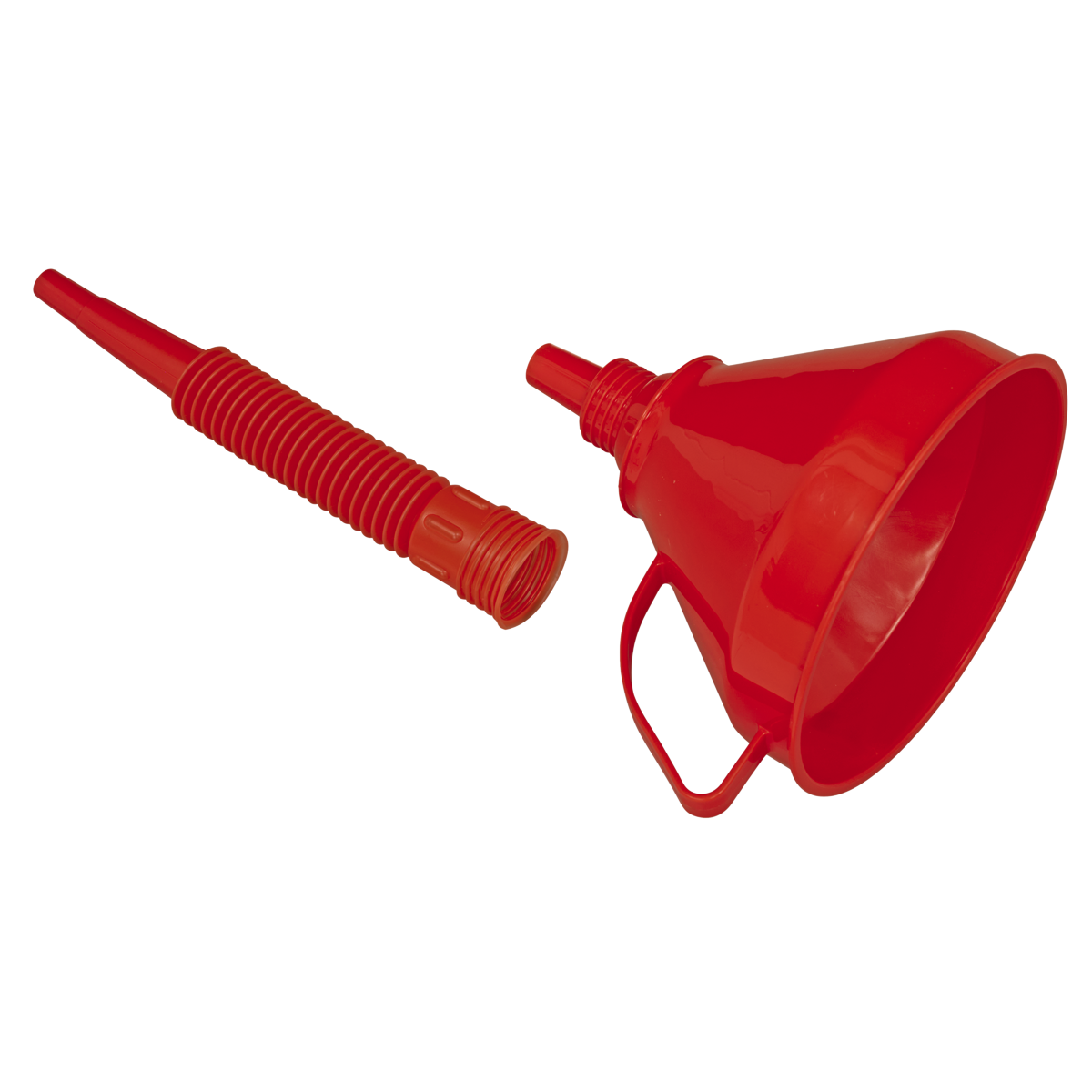 Sealey F16F Flexible Spout Funnel with Filter 160mm - Medium - additional view 5