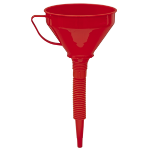 Sealey F16F Flexible Spout Funnel with Filter 160mm - Medium - additional view 2