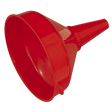 Sealey F2 Fixed Spout Funnel with Filter 200mm - Medium