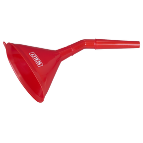 Sealey F7 Angled Spout Oval Funnel with Filter 200mm - Medium