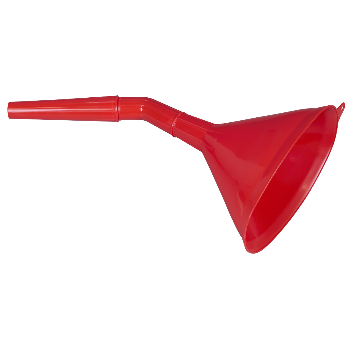 Sealey F7 Angled Spout Oval Funnel with Filter 200mm - Medium - additional view 6
