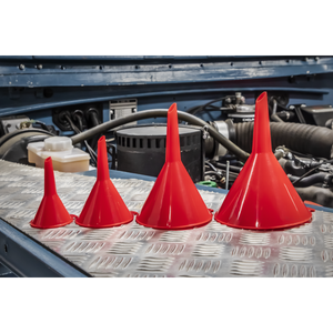 Sealey F92 Economy Fixed Spout Funnel Set 4pc - Small - additional view 4