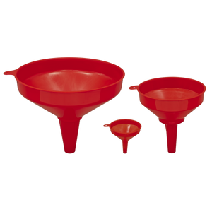 Sealey F98 Fixed Spout Funnel Set 3pc - additional view 3