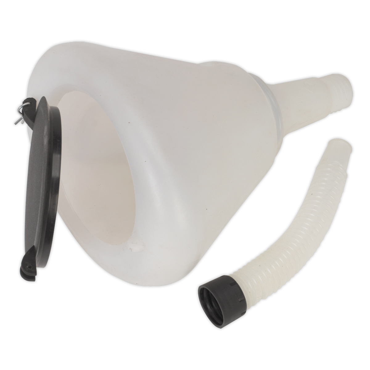 Sealey F99200 Funnel with Closing Lid 200mm