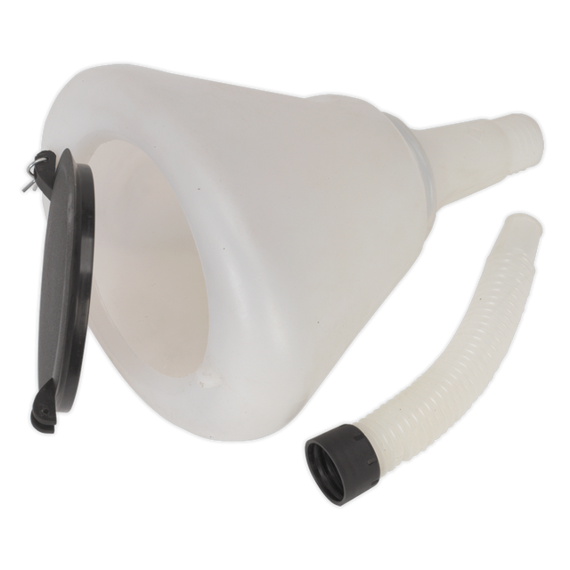 Sealey F99200 Funnel with Closing Lid 200mm