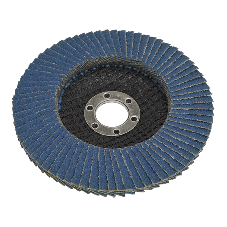 Sealey FD10080 100mm Zirconium Flap Disc 80Grit 16mm Bore - additional view 2