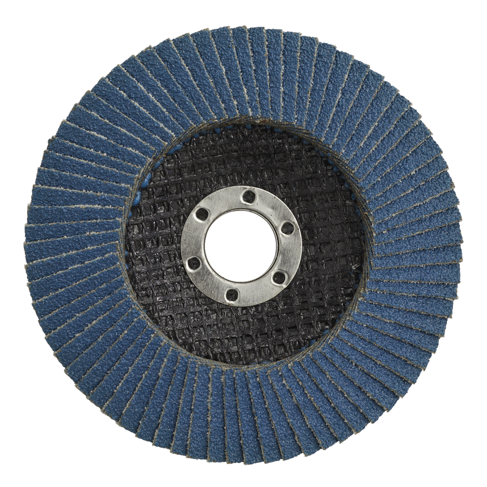 Sealey FD10080 100mm Zirconium Flap Disc 80Grit 16mm Bore - additional view 4