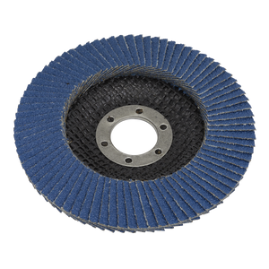 Sealey FD11512010 115mm Zirconium Flap Discs 120Grit 22mm Bore - Pack of 10 - additional view 6
