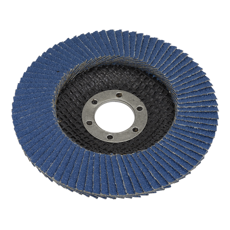 Sealey FD115120 115mm Zirconium Flap Disc 120Grit 22mm Bore - additional view 2