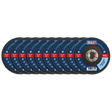 Sealey FD1154010 115mm Zirconium Flap Discs 40Grit 22mm Bore - Pack of 10