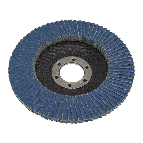 Sealey FD11560 115mm Zirconium Flap Disc 60Grit 22mm Bore - additional view 2