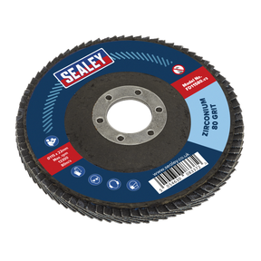 Sealey FD11580 115mm Zirconium Flap Disc 80Grit 22mm Bore