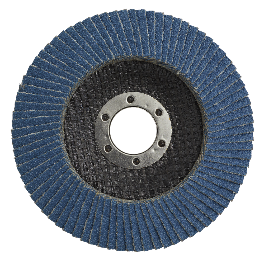 Sealey FD1158010 115mm Zirconium Flap Discs 80Grit 22mm Bore - Pack of 10 - additional view 5