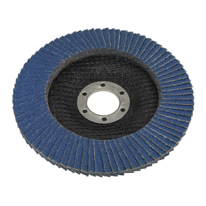Sealey FD12540 125mm Zirconium Flap Disc 40Grit 22mm Bore - additional view 2