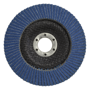 Sealey FD12560 125mm Zirconium Flap Disc 60Grit 22mm Bore - additional view 2