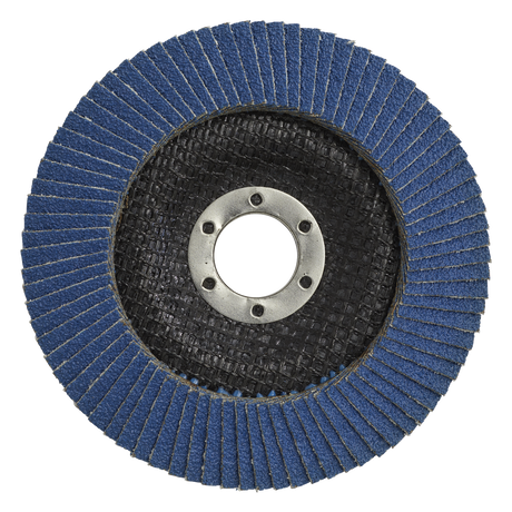 Sealey FD12560 125mm Zirconium Flap Disc 60Grit 22mm Bore - additional view 2