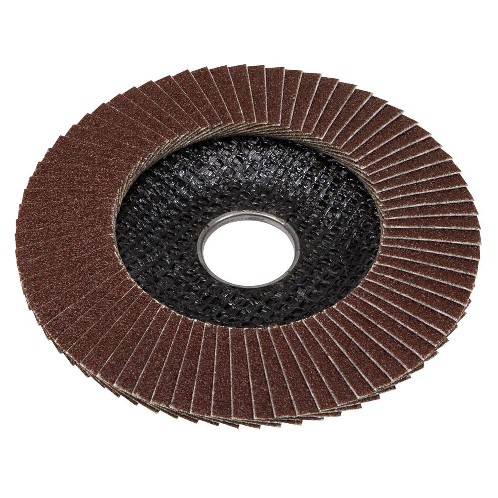 Sealey FD12560E 125mm Aluminium Oxide Flap Disc 60Grit 22mm Bore - additional view 3
