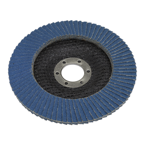 Sealey FD12580 125mm Zirconium Flap Disc 80Grit 22mm Bore - additional view 2