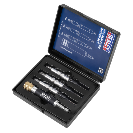 Sealey FDS4 Flip-Over Drill/Driver Set 4pc - additional view 2