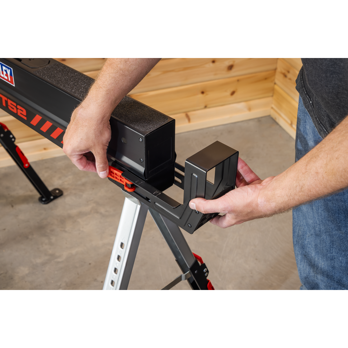 Sealey FDT52 Adjustable Sawhorse Set 2pc - additional view 10