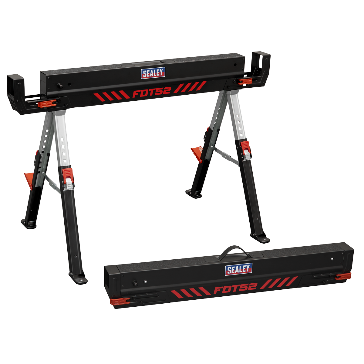 Sealey FDT52 Adjustable Sawhorse Set 2pc - additional view 3