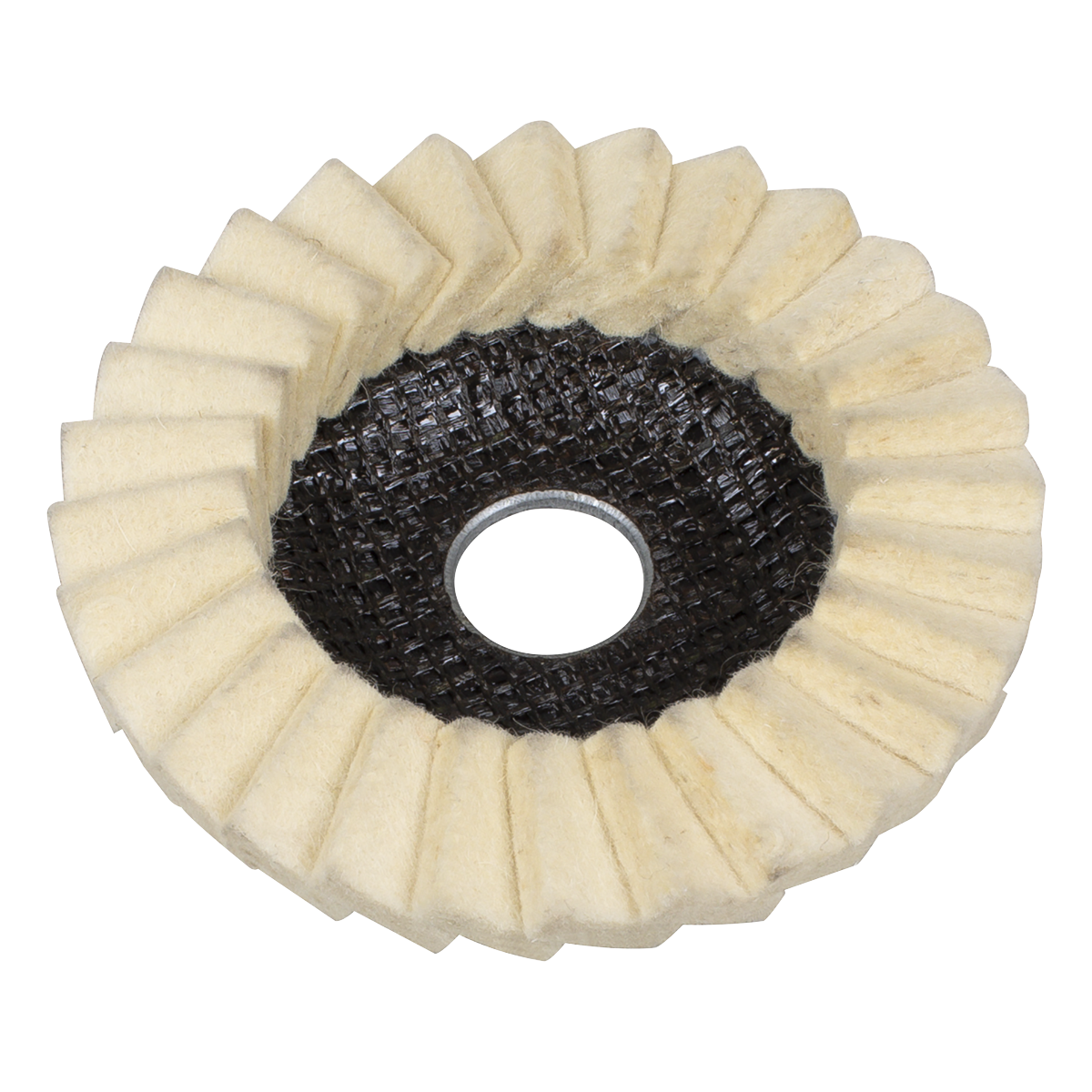 Sealey FFD5 Felt Flap Disc Ø115mm Ø22mm Bore - Pack of 5 - additional view 2