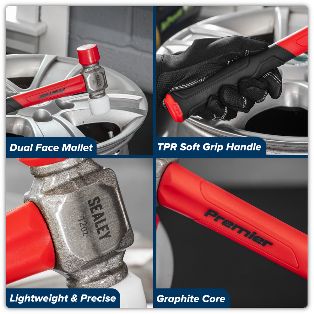 Sealey FGM12 Premier Dual Face Mallet - additional view 5