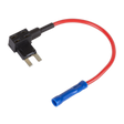 Sealey FHLMIN15 Accessory Circuit MINI Fuse Holder Link 15A - Pack of 2
