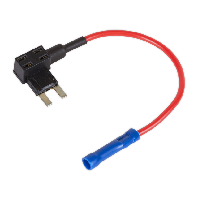 Sealey FHLMIN15 Accessory Circuit MINI Fuse Holder Link 15A - Pack of 2
