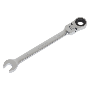 Sealey FHRCW10 Premier Flexi-Head Ratchet Combination Spanner 10mm