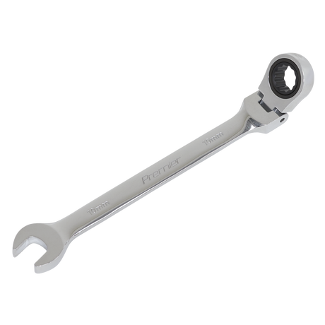 Sealey FHRCW10 Premier Flexi-Head Ratchet Combination Spanner 10mm - additional view 2