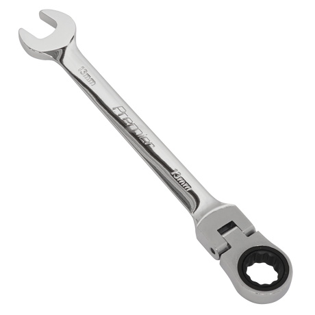 Sealey FHRCW13 Premier Flexi-Head Ratchet Combination Spanner 13mm