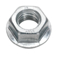 Sealey FN12 Zinc Plated Serrated Flange Nut M12 - Pack of 50