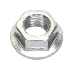 Sealey FN5 Zinc Plated Serrated Flange Nut M5 - Pack of 100