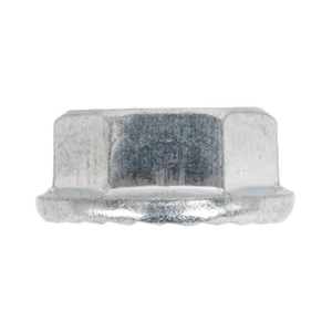 Sealey FN10 Zinc Plated Serrated Flange Nut M10 - Pack of 100 - additional view 2