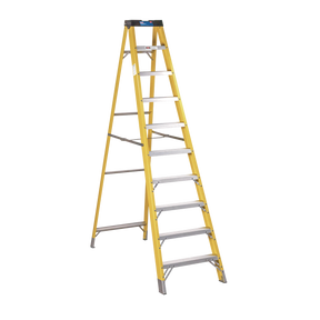 Sealey FSL10 Fibreglass Step Ladder 9-Tread - EN 131