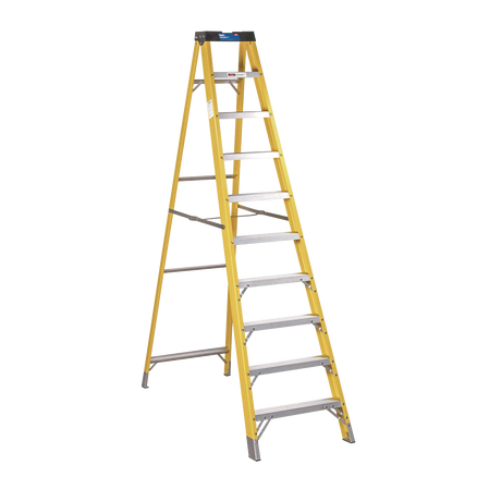 Sealey FSL10 Fibreglass Step Ladder 9-Tread - EN 131