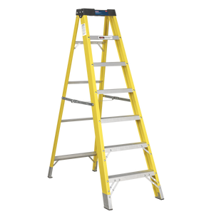 Sealey FSL7 Fibreglass Step Ladder 6-Tread - EN 131