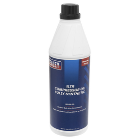 Sealey FSO1S Fully Synthetic Compressor Oil 1L
