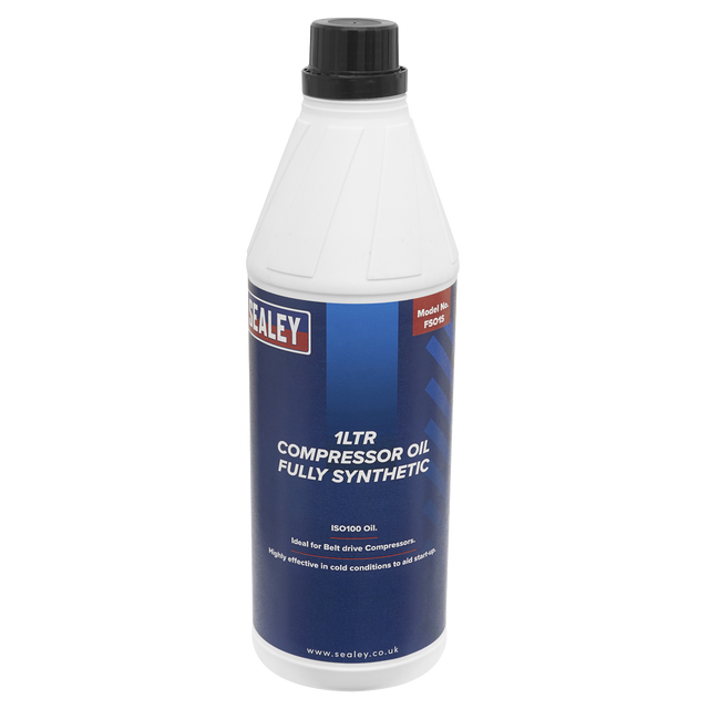 Sealey FSO1S Fully Synthetic Compressor Oil 1L