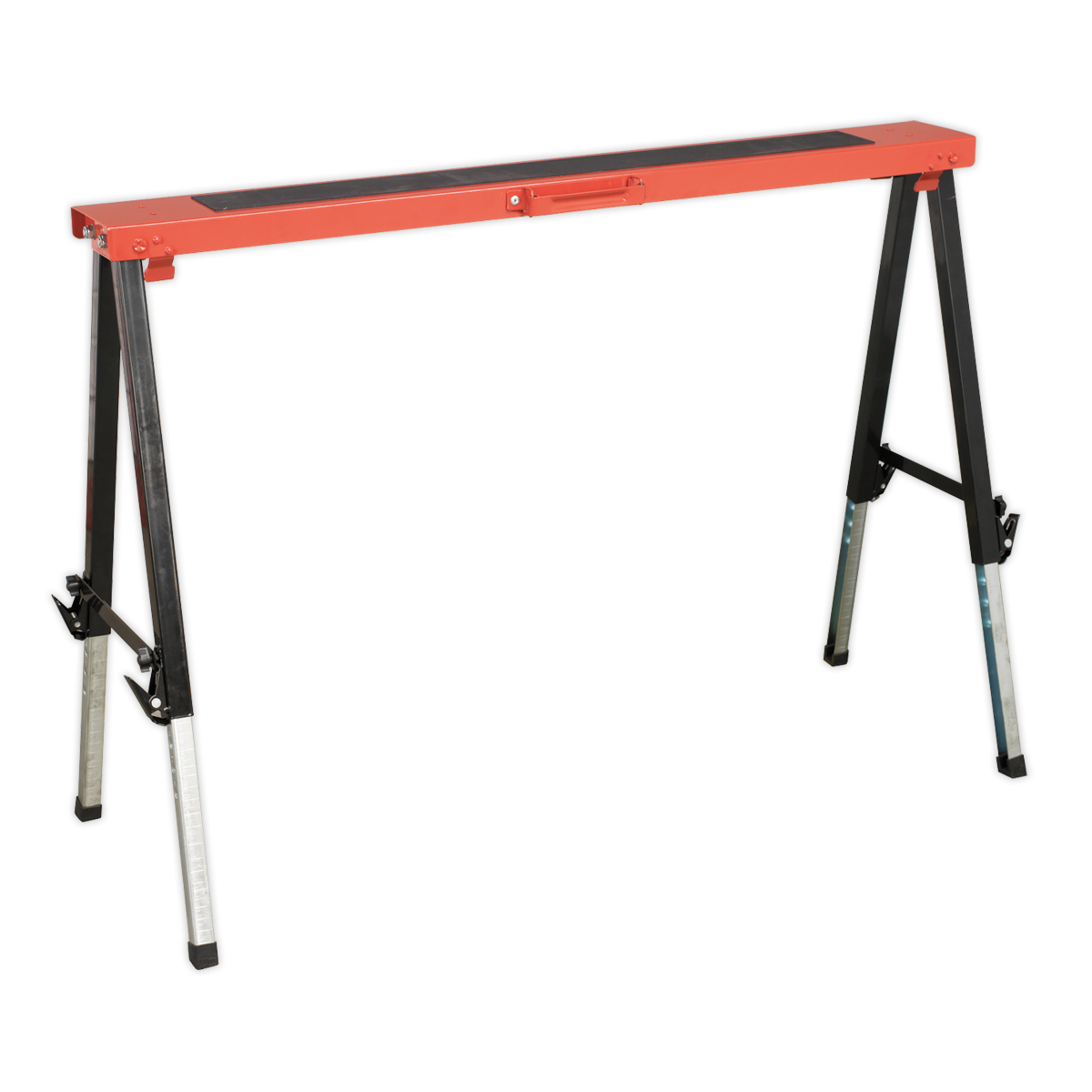 Sealey FTAL12 Fold Down Trestle with Adjustable Legs - Pair - additional view 2