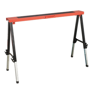 Sealey FTAL12 Fold Down Trestle with Adjustable Legs - Pair - additional view 2