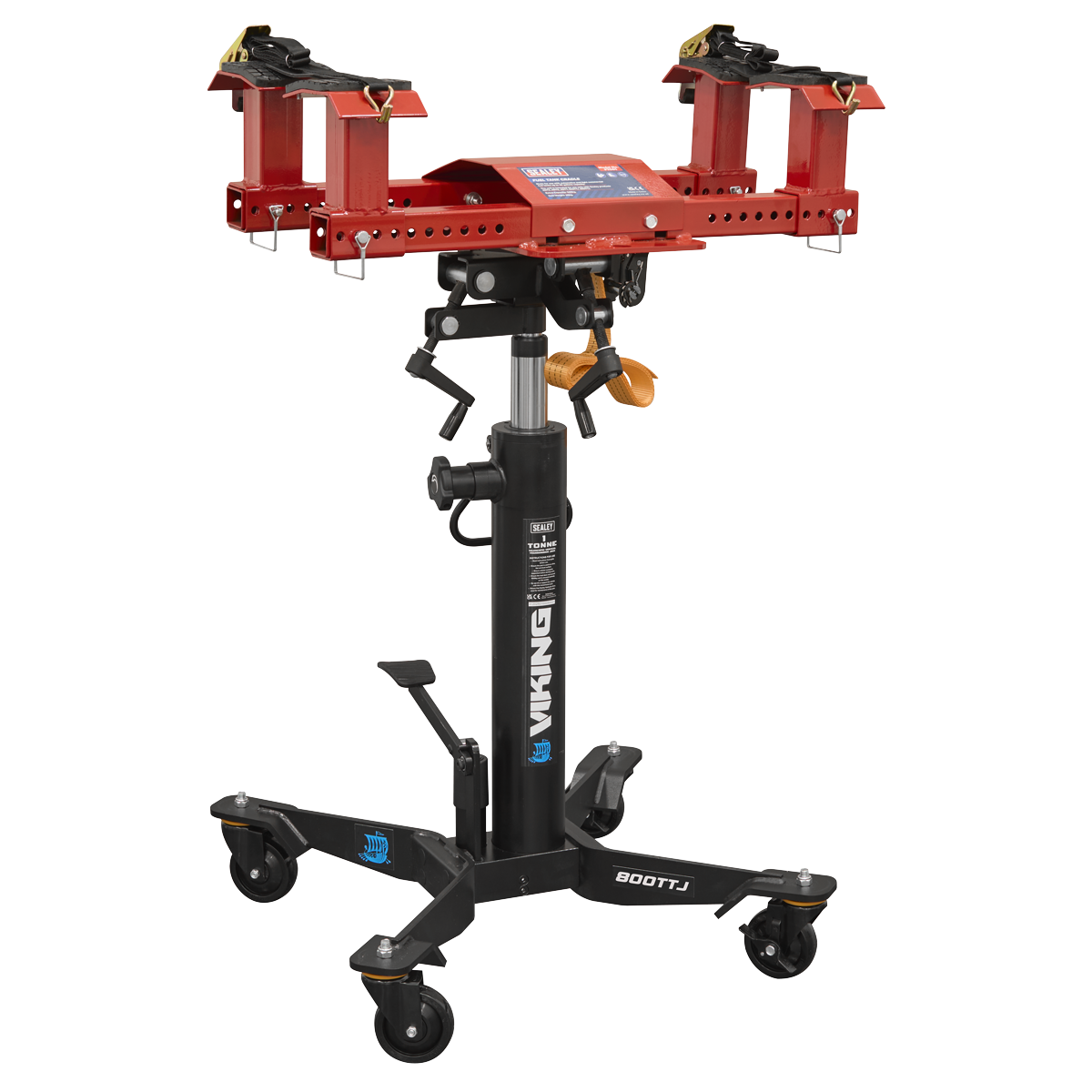 Sealey FTC800COMBO Fuel Tank Cradle and 800kg Transmission Jack Combo