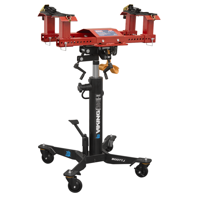 Sealey FTC800COMBO Fuel Tank Cradle and 800kg Transmission Jack Combo