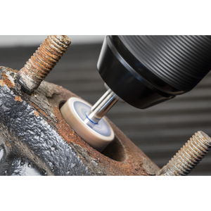 Sealey FW2510ASS 25 x 10mm Abrasive Flap Wheel with 6mm Shaft Assorted Grit - Pack of 5 - additional view 6